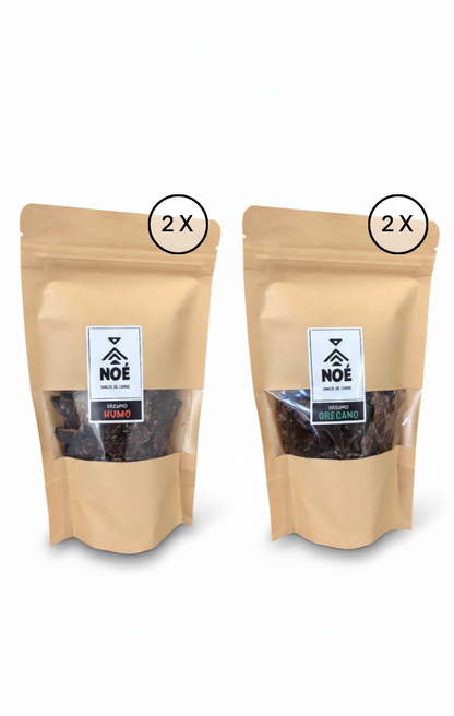 Pack Vacuno 4 Bolsas M (200grs)