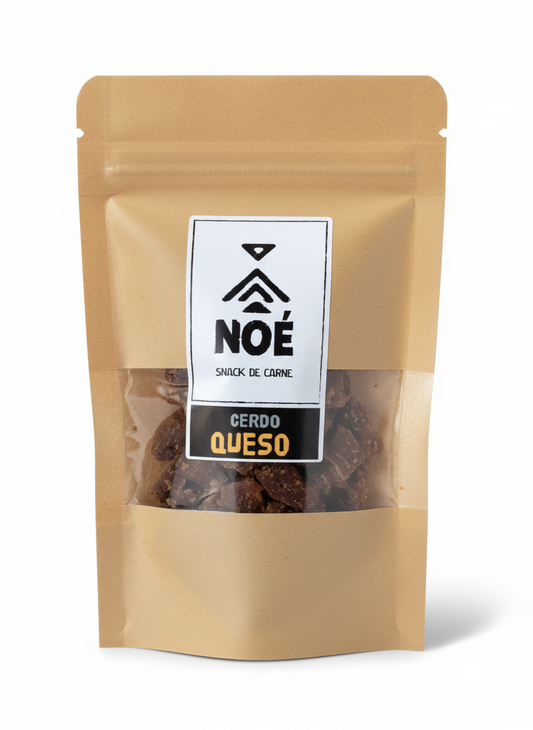 Charqui Cerdo Ajo Queso (20grs)